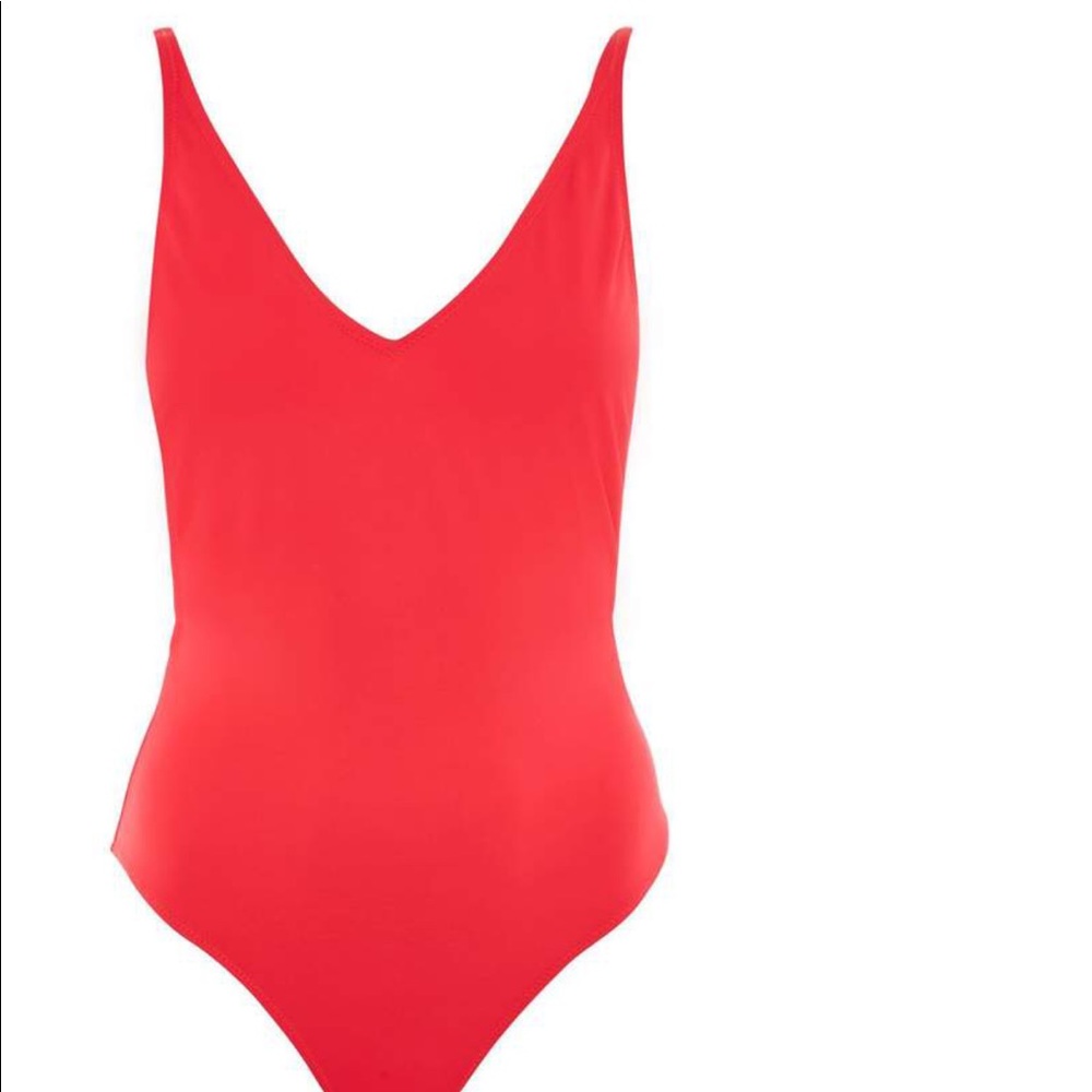 Topshop one piece swimsuit sz 6